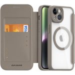 Husa Flip Dux Ducis Skin X Pro, MagSafe Pentru Iphone 14, Bej - imagine 10