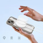 Husa Flip Dux Ducis Skin X Pro, MagSafe Pentru Iphone 14, Bej - imagine 16