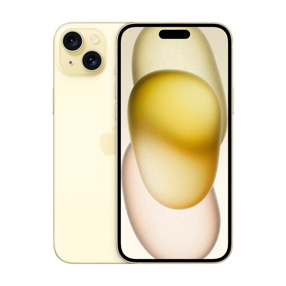 37475_486966b2494b37fe3-iphone-15-galben-min.jpg Telefon mobil Apple iPhone 15 128GB Galben, Nou - imagine 1