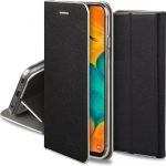 Husa Flip Insertie Aluminiu Negru Pentru Huawei P40 Lite E
