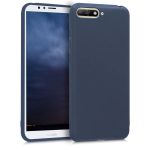 HUSA HUAWEI Y6 2018 SILICON SOFT ALBASTRU