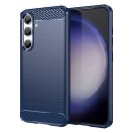 Husa Silicon Carbon Albastru Pentru Samsung Galaxy Note 8