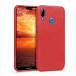 Husa Silicon Soft Rosu Pentru Huawei Y5 2018