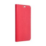 Husa Flip Insertie Aluminiu Pentru Huawei Y5P, Rosu