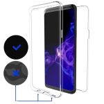 Husa Silicon 360 Transparent Pentru Samsung Galaxy A8 2018 - imagine 2