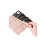 Husa Flip Dux Lux Roz Pentru Huawei P40 Lite - imagine 3