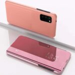 Husa Flip Clear View Roz Pentru Samsung Galaxy M31s - imagine 3