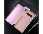 Husa Flip Clear View Roz Pentru Samsung Galaxy S10 - imagine 4