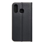 Husa Flip Insertie Aluminiu Negru Pentru Samsung Galaxy A40 - imagine 2
