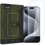 Folie de protectie Ecran HOFI PRO+ pentru Apple iPhone 15, Sticla Securizata, Full Glue, 2.5D