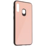 HUSA SAMSUNG GALAXY A8 2018 SILICON GLASS ROZ