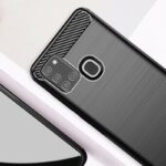 Husa Silicon Carbon Pentru Samsung Galaxy A21s - imagine 4