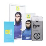 Folie Sticla Privacy 5D Mr. Monkey - pentru iPhone 15 Pro Max - imagine 5